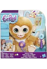 FRR Peluche Scimmietta Zandi, Visita al Medico Hasbro E0367EU4