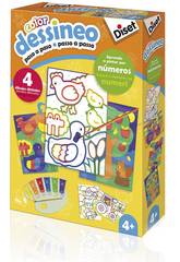 Dessineo -Pintar Por Números- Granja Diset 61011