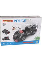 Ve�culo de A��o da Pol�cia S.W.A.T Blocos de Constru��o 74 Pe�as