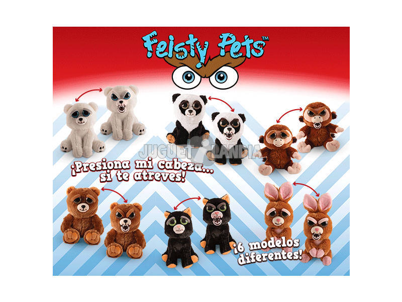 Feisty Pets Ours Polaire 22 cm. Goliath 32326 