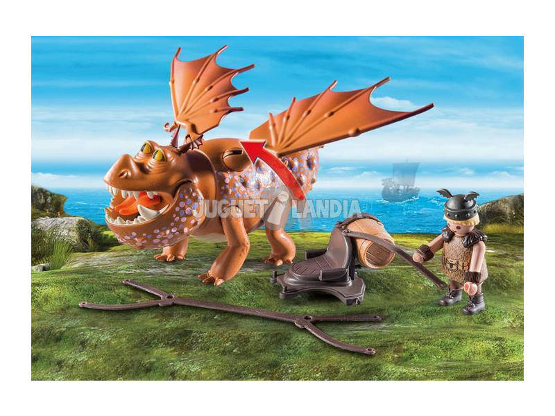 Playmobil Dragons Gambedipesce e Muscolone 9460