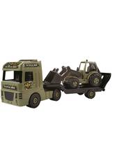 Maxi Camion militare con rimorchio Trailer AVC 5501