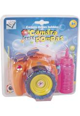 C�mara Fotos Burbujas con Bote Jabon 100 ml. Luz y Sonido