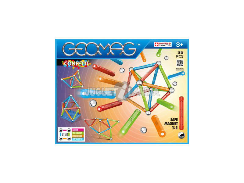 Geomag Classic Confetti 35 Pièces Partner 351