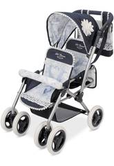 Poussette Double Pliable pour Poup�e Classic Romantic Decuevas 90325