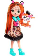 Enchantimals Bambola Tanzie la Tigre Multicolore Mattel FRH39 