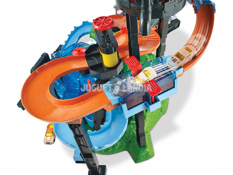 Hot Wheels Crocodile Túnel De Lavage Mattel FTB67
