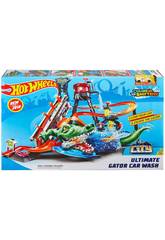 Hot Wheels Crocodile Túnel De Lavage Mattel FTB67