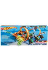 Hot Wheels Pista Triple Looping Mattel FTB65