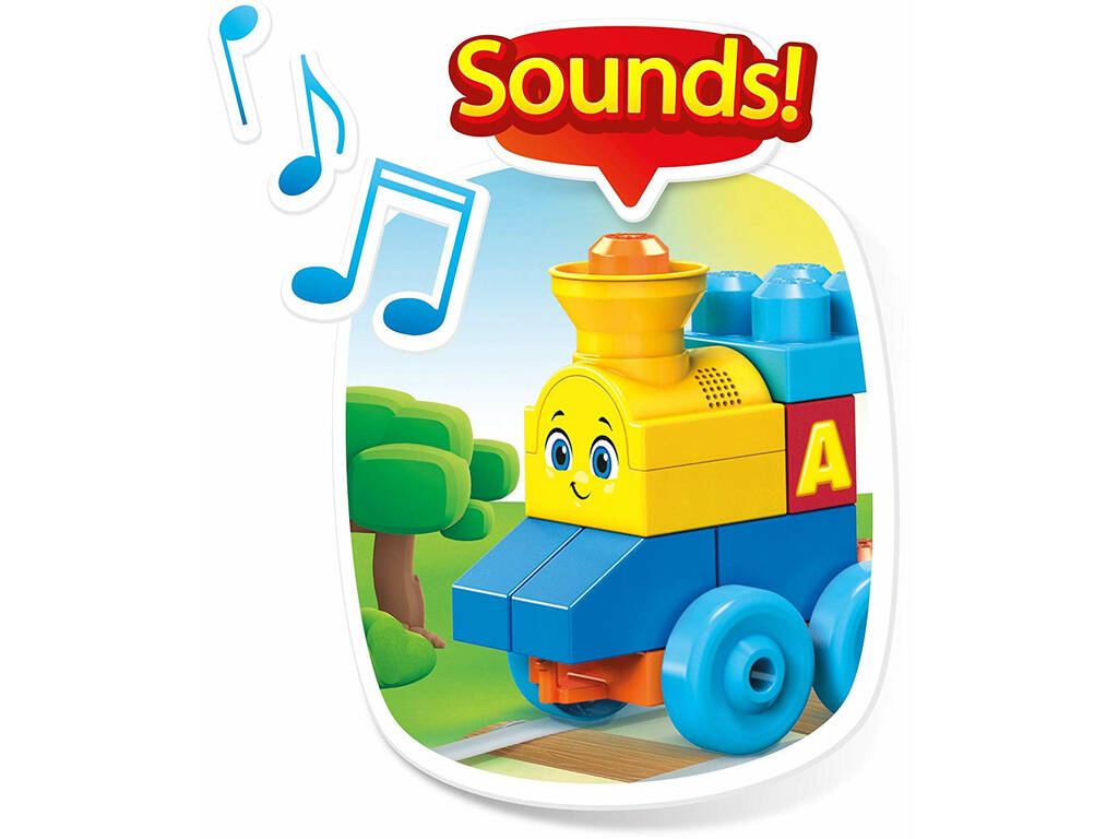 Train Musical Mega Bloks ABC Mattel FWK22