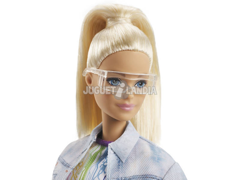 Barbie ich möchte eine Roboteringenieurin sein Mattel FRM08