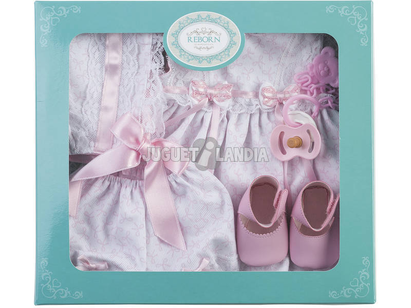 Complementos de roupa para boneca Reborn 46 cm. Guca 10020 - Juguetilandia