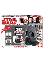 Puzzle 3D Color Scultura di Darth Vader Black Side Edition Educa 17334