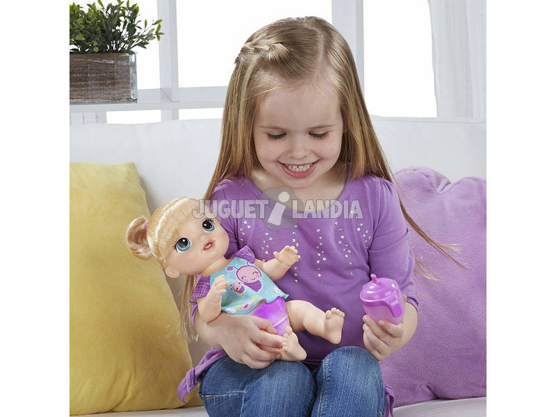 Bambola Baby Alive Bionda Pannolino Magico Hasbro C2700