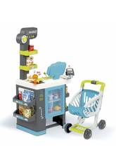 City Market Supermarché avec Caddie Smoby 350218 