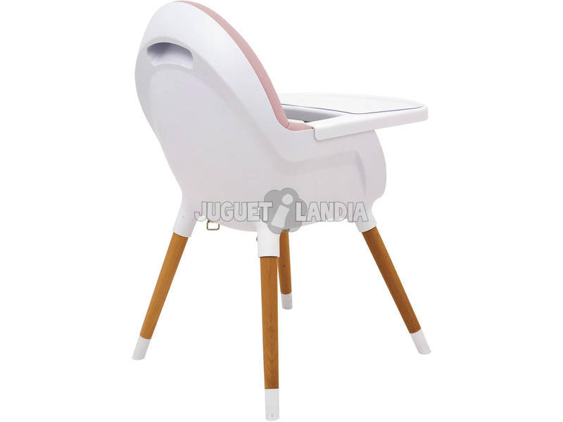 Cadeira Elevada Madeira Cor- de- Rosa Olmitos 5210