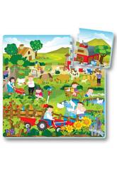 Puzzle Eva Ferme 9 Pièces