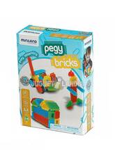 Jeu Pegy Bricks 36 Pièces Miniland 94042