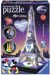 Puzzle 3D Tour Eiffel Mickey et Minnie avec Lumière Ravensburger 12520