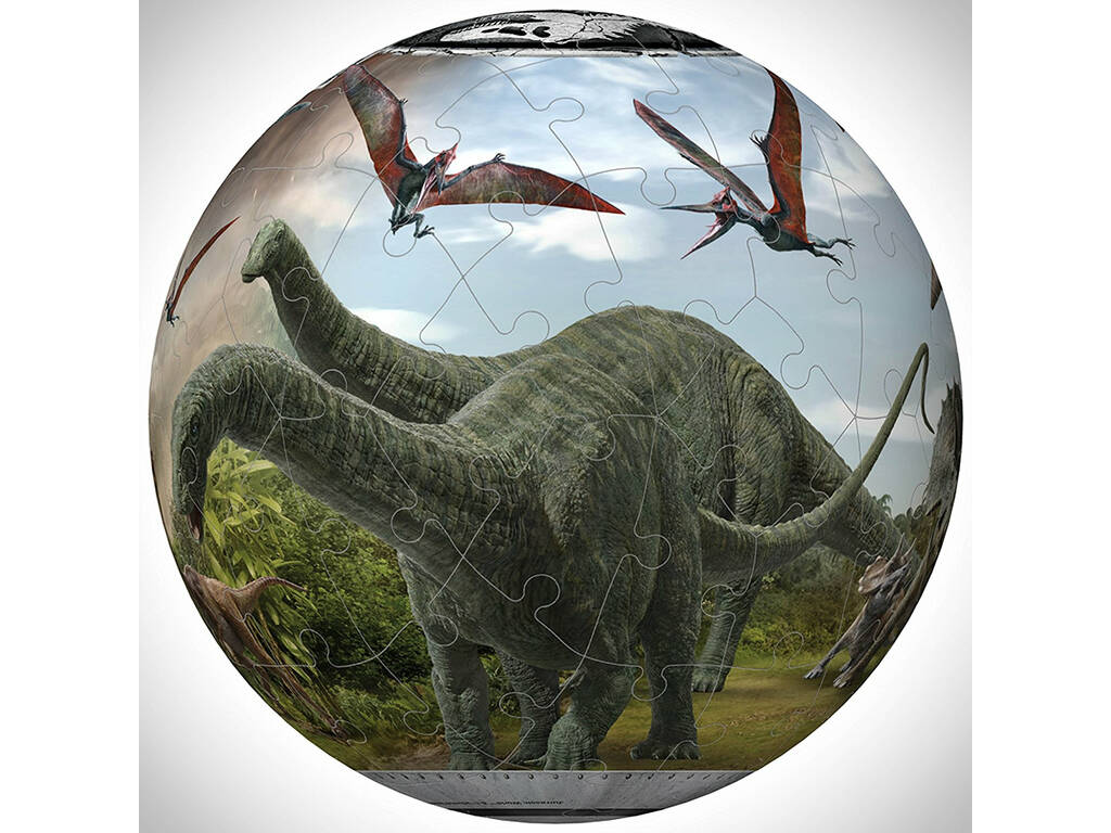 Jurassic World Puzzleball 3D 72 Peças Ravensburger 11757