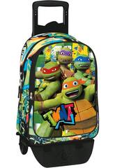 Mochila Com Rodas Turtles Border Perona 53966