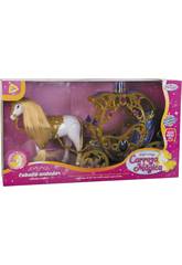 Cheval Magique Marcheur avec Chariot 52 cm