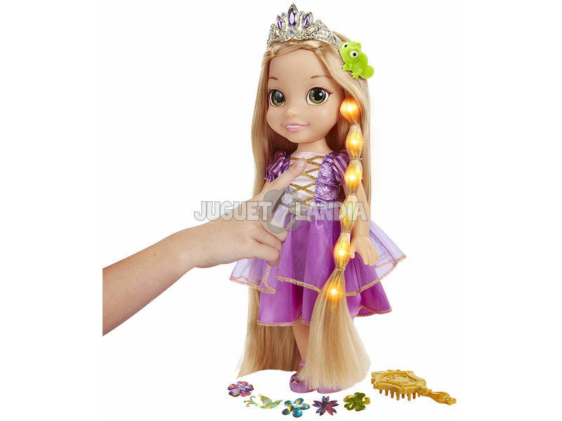 Bambola Rapunzel 35 cm Glitter e Stile Glop Games 71613