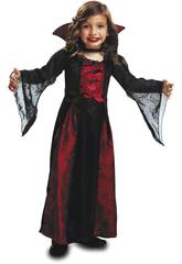 Disfarce Menina XL Vampiresa Rainha