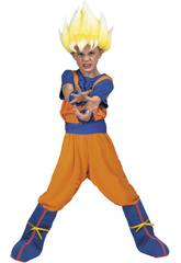Disfraz Ni�os XXL Dragon Ball Super Yo Quiero Ser Goku Super Saiyan
