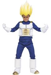 Disfraz Ni�os XXL Dragon Ball Super Yo Quiero Ser Vegeta Super Saiyan