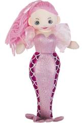 Sirena Rosa Bambola di Pezza 70 cm