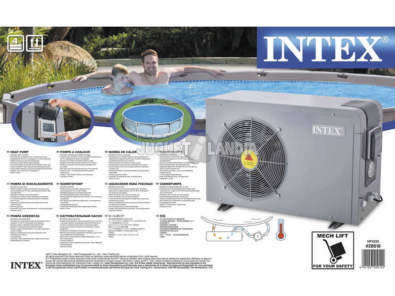 Wärmepumpe für Pools Intex 28616