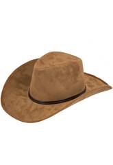 Chapeau Adulte Cow-Boy Marron Clair 59 cm