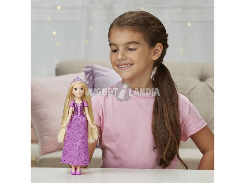 Boneca Princesas Disney Rapunzel Brilho Real Hasbro E4157EU40