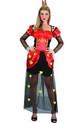 Déguisement Reine de Coeurs Femme Taille M