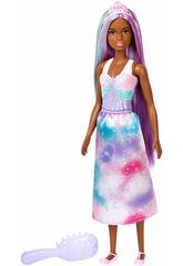 Barbie Peinados Dreamtop�a Morena Mattel FXR95