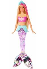 Barbie Dreamtop�a Sirena Nada y Brilla Mattel GFL82