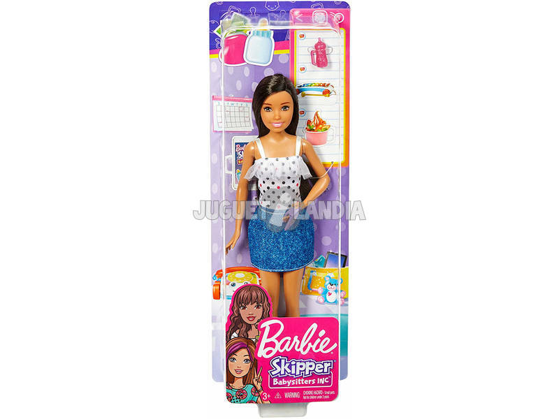 Barbie Skipper Babysitterss com Acessórios Mattel FHY89