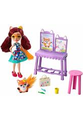 Enchantimals Vamos A Pintar Estudio de Arte Mattel GBX03