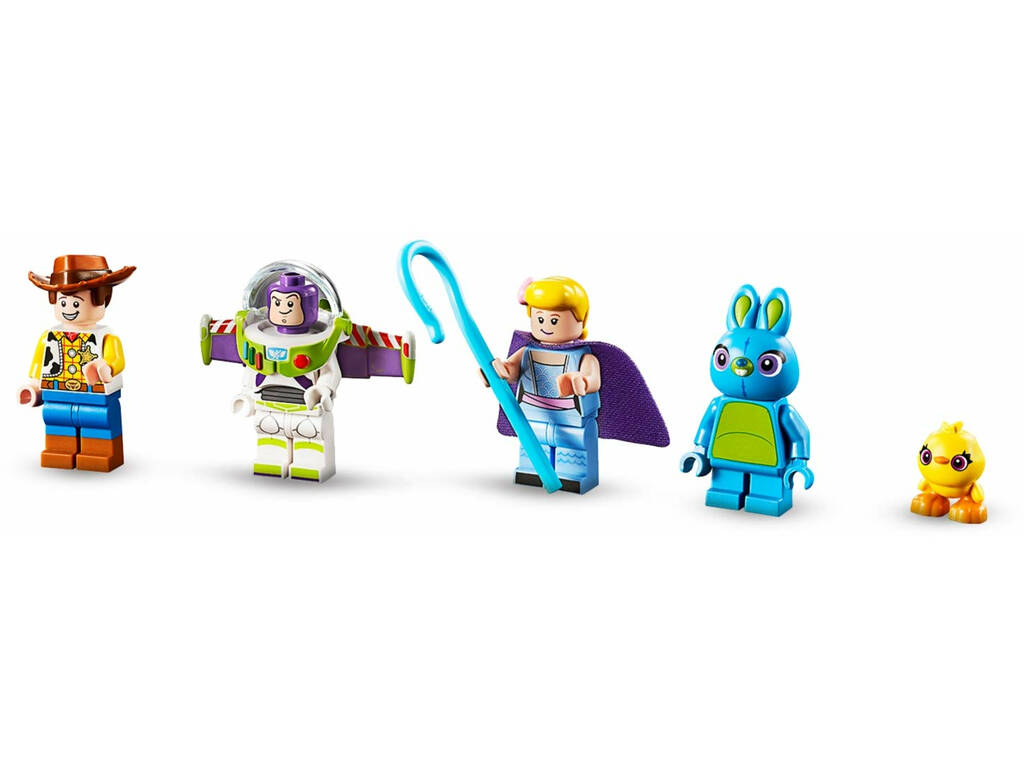 Lego Juniors Toy Story 4 Buzz et Woody Fous de la Foire 10770 