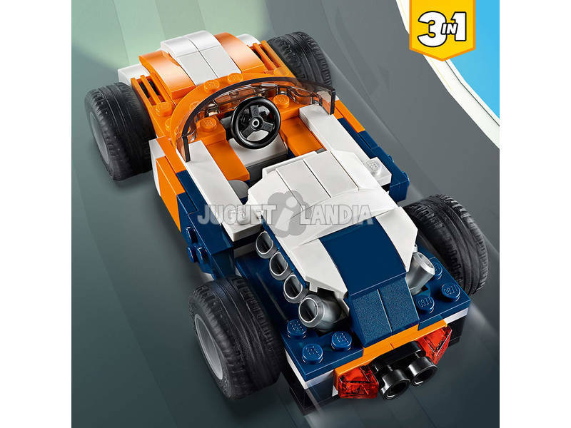 Lego Creator Sportwagen-Wettbewerb Sunset 31089