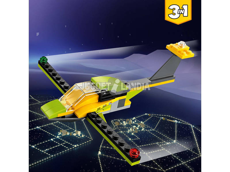 Lego Creator 3 en 1 Aventure en Helicoptère 31092