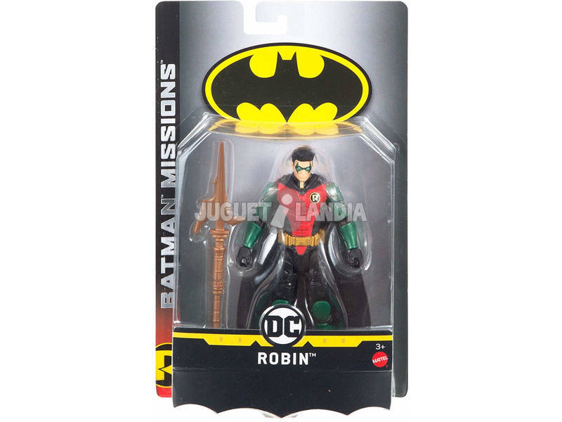 Batman Missions Figura Básica 15 cm. Mattel FVM78