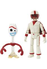 Toy Story 4 Figura B�sica Forky & Duke Kaboom Mattel GDP71