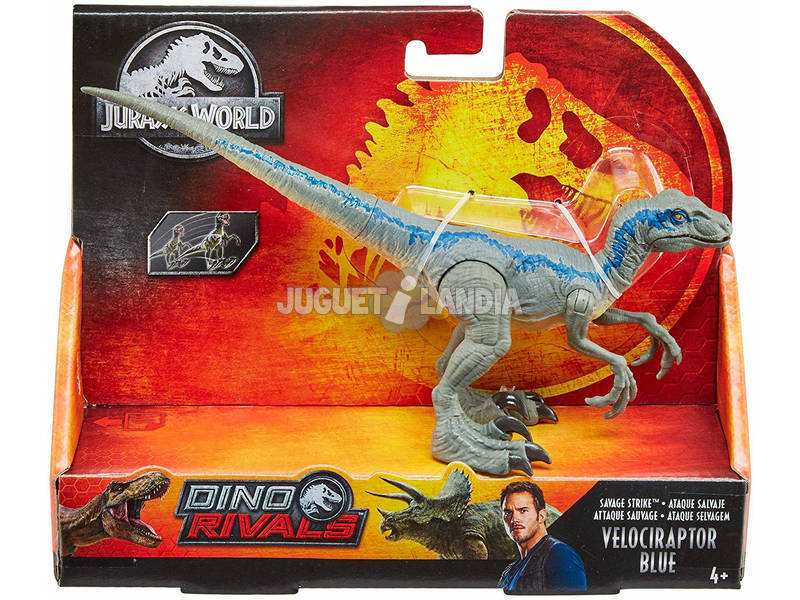 Jurassic World Dinosauro Attacco Selvaggio Mattel GCR54