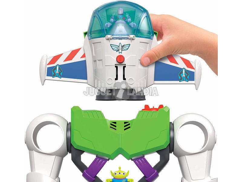 Imaginext Toy Story 4 Robô Buzz Lightyear Mattel GBG65