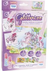 Glitterizz Set Unicorno Glitter Toy Parther 23002