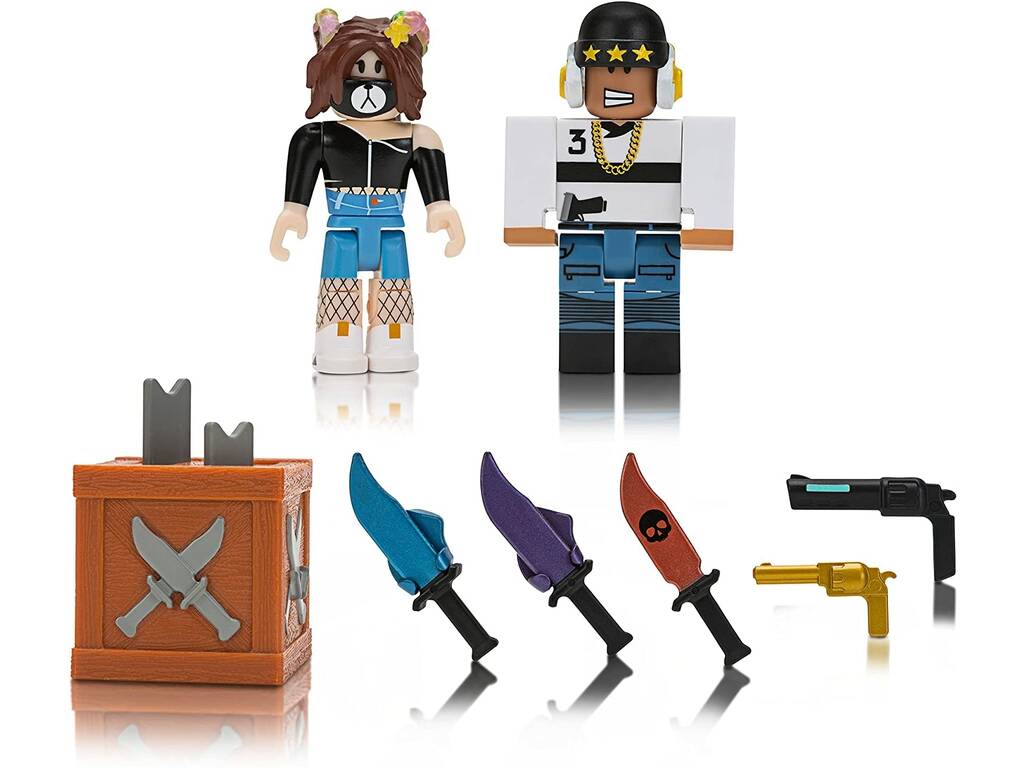 Roblox Game Pack 2 Figurines avec des Accesoires