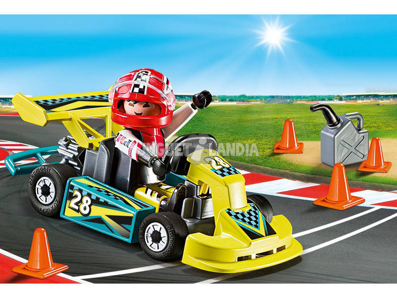 Playmobil Maleta Go Kart 9322