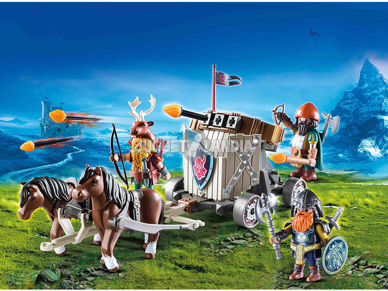 Playmobil Knights Squadra d'assalto con balestra 9341